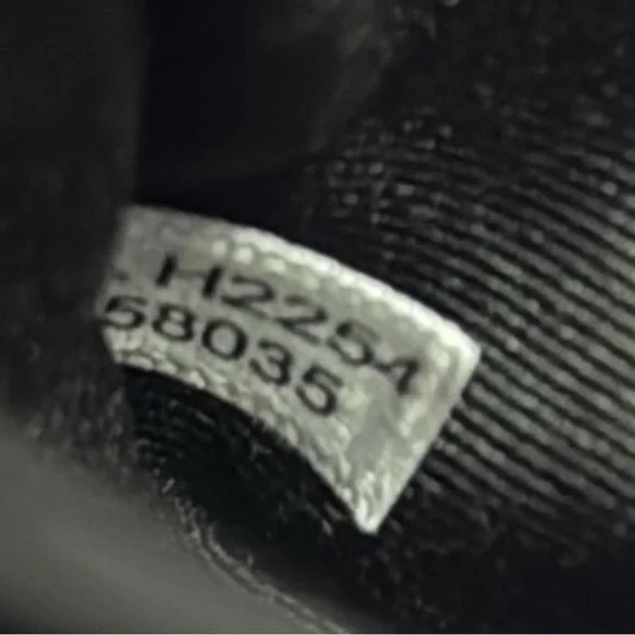 Coach Wristlet Signature Canvas Corner Zip Gold Logo Brown & Tan w/Stripe 58035 - Picture 8 of 12